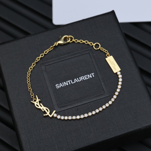 Cheap Yves Saint Laurent YSL Bracelets For Women #1238751, $$25.00 USD On Yves Saint Laurent YSL Bracelets