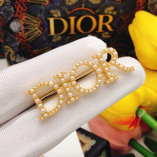 Replica Christian Dior Brooches For Women #1238930 $27.00 USD for Wholesale