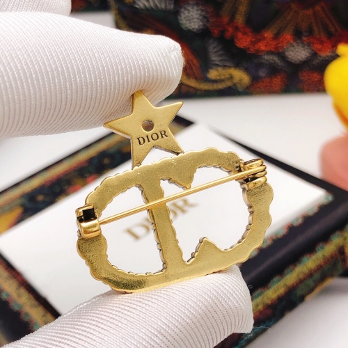 Replica Christian Dior Brooches For Women #1238952 $27.00 USD for Wholesale