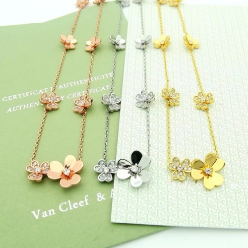 Replica Van Cleef & Arpels Necklaces For Women #1239023 $36.00 USD for Wholesale