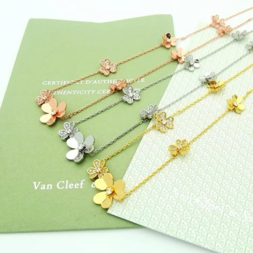 Replica Van Cleef & Arpels Necklaces For Women #1239025 $36.00 USD for Wholesale