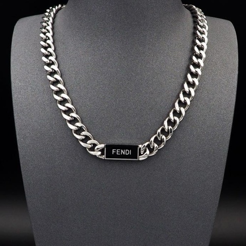 Replica Fendi Necklaces #1239152 $29.00 USD for Wholesale