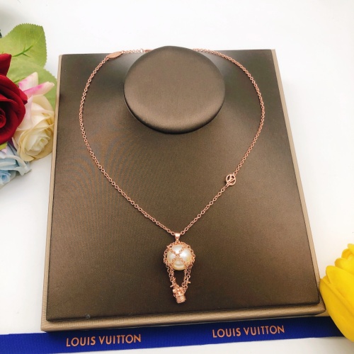 Replica Louis Vuitton Necklaces #1239252 $34.00 USD for Wholesale