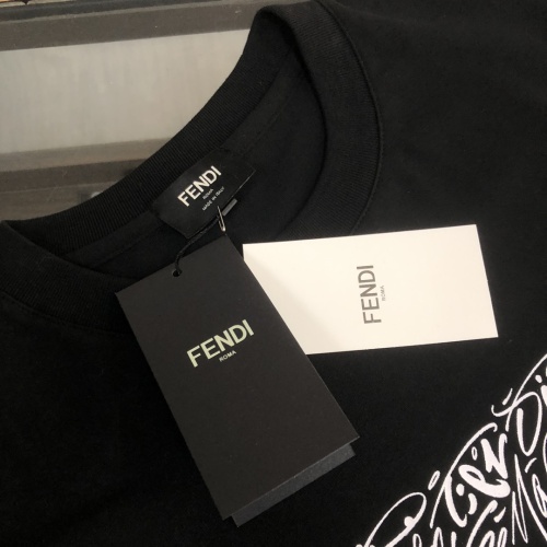 Replica Fendi T-Shirts Short Sleeved For Unisex #1239278 $41.00 USD for Wholesale