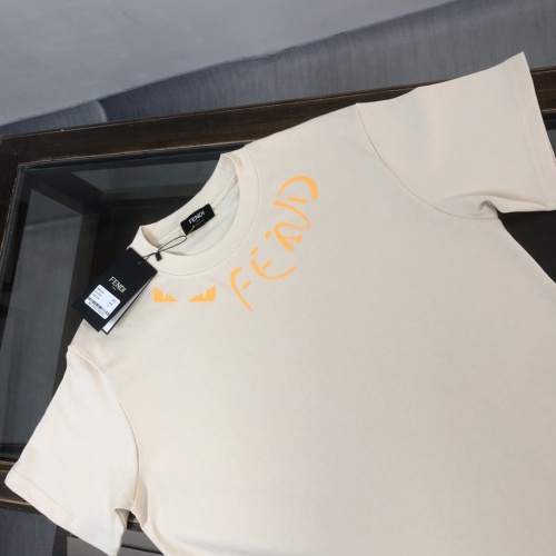 Replica Fendi T-Shirts Short Sleeved For Unisex #1239289 $41.00 USD for Wholesale