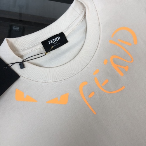 Replica Fendi T-Shirts Short Sleeved For Unisex #1239289 $41.00 USD for Wholesale