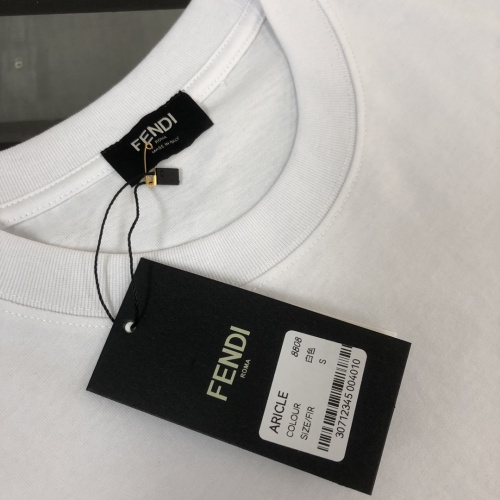 Replica Fendi T-Shirts Short Sleeved For Unisex #1239300 $41.00 USD for Wholesale