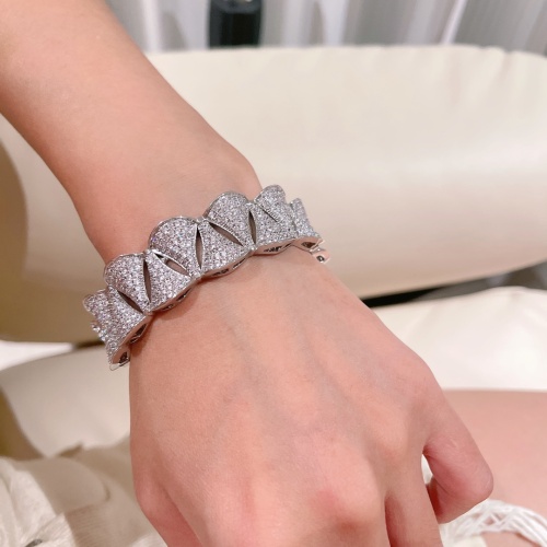 Replica Bvlgari Bracelets For Women #1239565 $56.00 USD for Wholesale