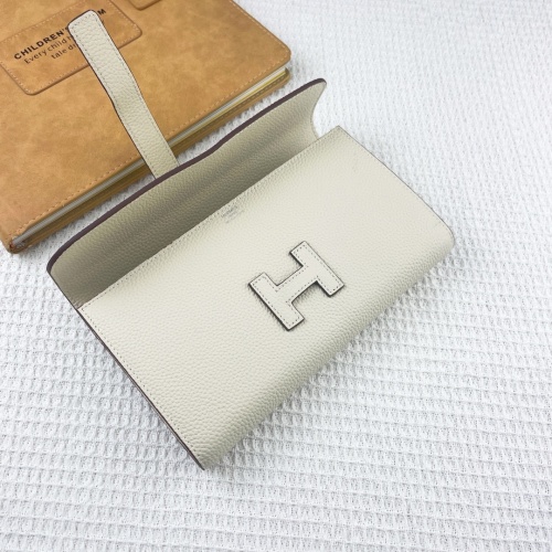 Replica Hermes Wallet For Women #1240144 $64.00 USD for Wholesale