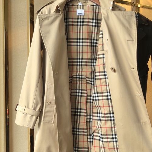 Replica Burberry Trench Coat Long Sleeved For Men #1240195 $170.00 USD for Wholesale