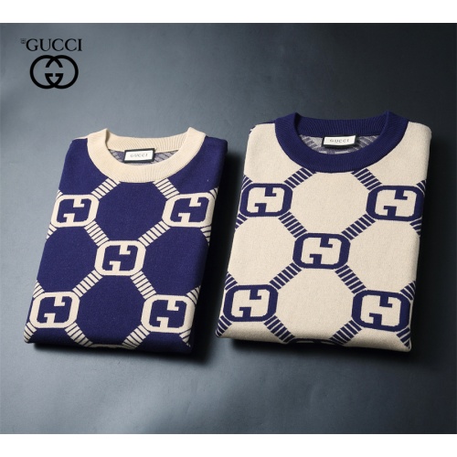 Replica Gucci Sweaters Long Sleeved For Men #1240550 $52.00 USD for Wholesale