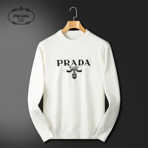 Cheap Prada Sweater Long Sleeved For Men #1240559, $$52.00 USD On Prada Sweater