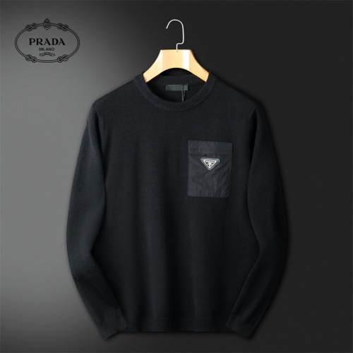 Cheap Prada Sweater Long Sleeved For Men #1240561, $$52.00 USD On Prada Sweater