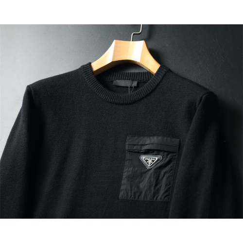 Replica Prada Sweater Long Sleeved For Men #1240561 $52.00 USD for Wholesale