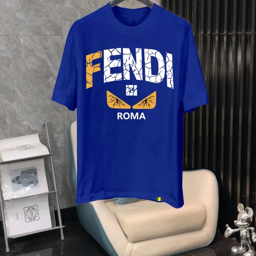 Cheap Fendi T-Shirts Short Sleeved For Men #1240712, $$40.00 USD On Fendi T-Shirts