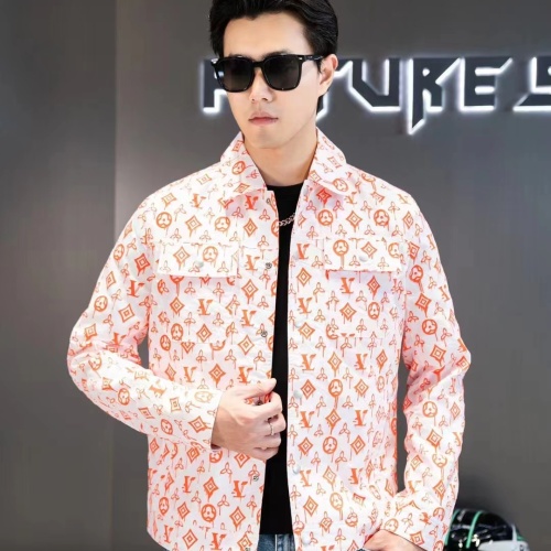 Replica Louis Vuitton LV Jackets Long Sleeved For Men #1240736 $60.00 USD for Wholesale