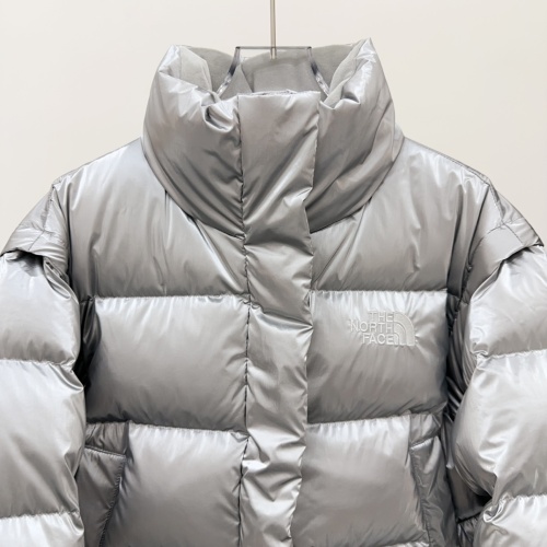 Replica The North Face Down Feather Coat Long Sleeved For Women #1240804 $155.00 USD for Wholesale