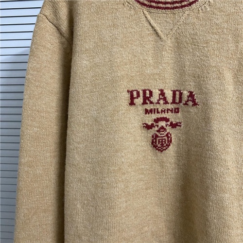 Replica Prada Sweater Long Sleeved For Unisex #1241292 $52.00 USD for Wholesale