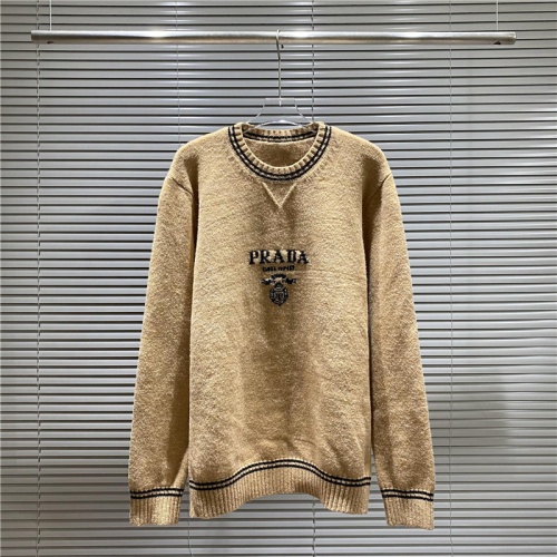 Cheap Prada Sweater Long Sleeved For Unisex #1241293, $$52.00 USD On Prada Sweater