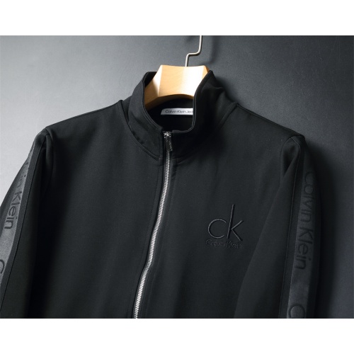 Replica Calvin Klein CK Tracksuits Long Sleeved For Men #1241484 $85.00 USD for Wholesale