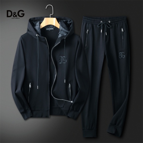 Cheap Dolce &amp; Gabbana D&amp;G Tracksuits Long Sleeved For Men #1241543, $$85.00 USD On Dolce &amp; Gabbana D&amp;G Tracksuits