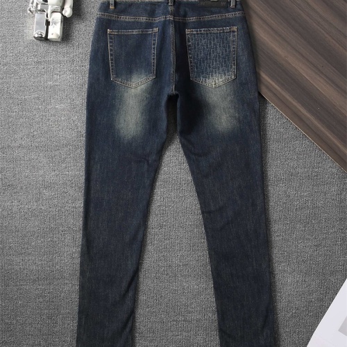 Replica Christian Dior Jeans For Men #1241846 $45.00 USD for Wholesale