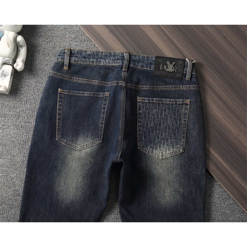 Replica Christian Dior Jeans For Men #1241846 $45.00 USD for Wholesale