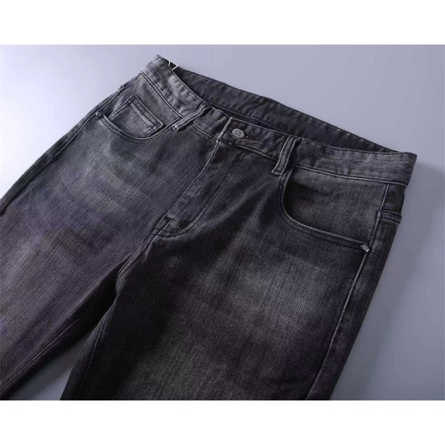 Replica Fendi Jeans For Men #1241878 $45.00 USD for Wholesale