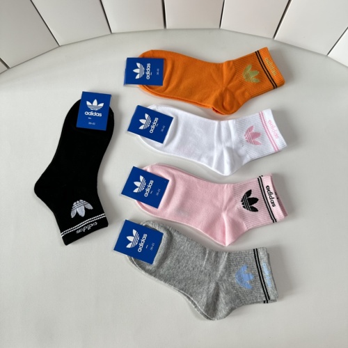 Replica Adidas Socks #1242180 $27.00 USD for Wholesale