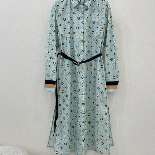 Cheap Louis Vuitton LV Dresses Long Sleeved For Women #1242695, $$130.00 USD On Louis Vuitton LV Dresses