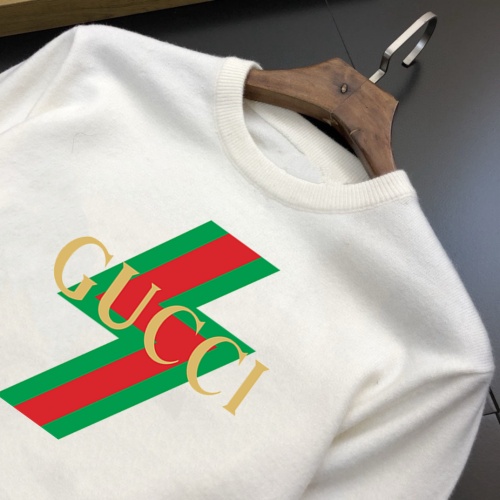 Replica Gucci Sweaters Long Sleeved For Men #1242757 $42.00 USD for Wholesale