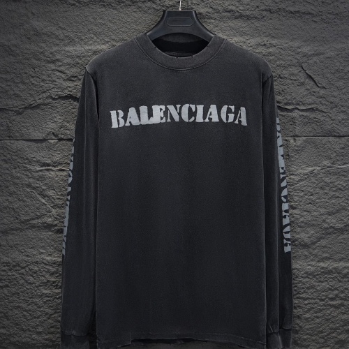 Cheap Balenciaga T-Shirts Long Sleeved For Unisex #1242900, $$45.00 USD On Balenciaga T-Shirts