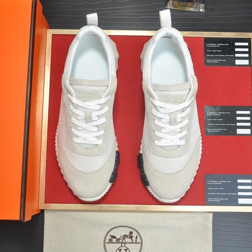 Replica Hermes Casual Shoes For Men #1242943 $98.00 USD for Wholesale