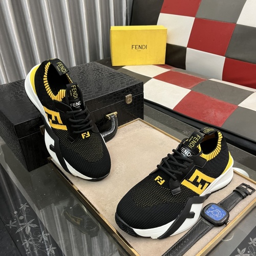 Replica Fendi Casual Shoes For Men #1243168 $88.00 USD for Wholesale