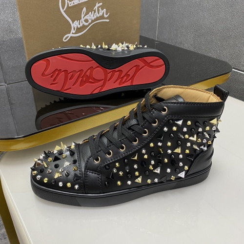 Replica Christian Louboutin High Top Shoes For Women #1243188 $96.00 USD for Wholesale