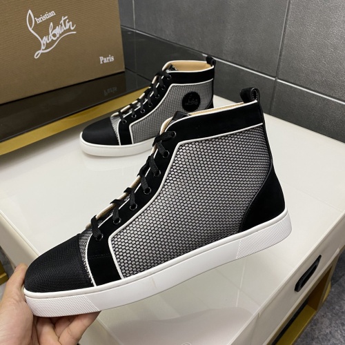 Replica Christian Louboutin High Top Shoes For Women #1243192 $96.00 USD for Wholesale