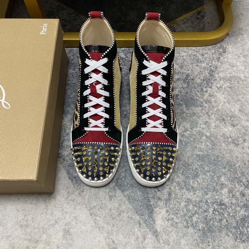 Replica Christian Louboutin High Top Shoes For Women #1243194 $98.00 USD for Wholesale