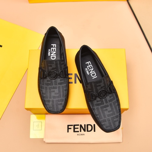 Cheap Fendi Leather Shoes For Men #1243235, $$80.00 USD On Fendi Leather Shoes