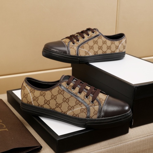 Replica Gucci Casual Shoes For Men #1243255 $60.00 USD for Wholesale