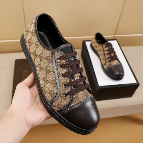 Replica Gucci Casual Shoes For Men #1243255 $60.00 USD for Wholesale