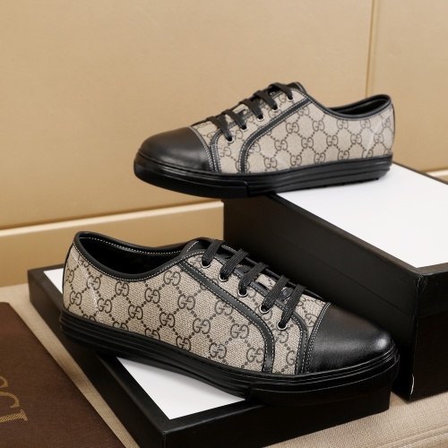 Replica Gucci Casual Shoes For Men #1243258 $60.00 USD for Wholesale