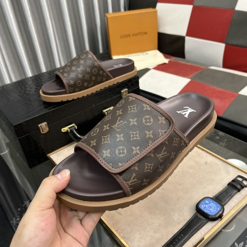 Replica Louis Vuitton Slippers For Men #1243277 $56.00 USD for Wholesale