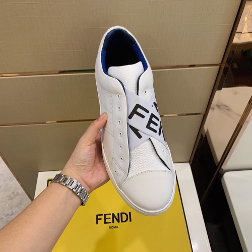 Replica Fendi Casual Shoes For Men #1243341 $72.00 USD for Wholesale