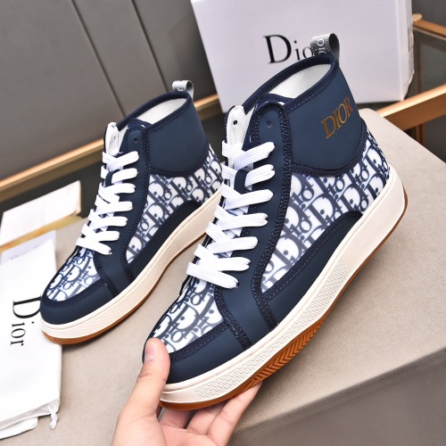 Cheap Christian Dior High Top Shoes For Men #1243367, $$82.00 USD On Christian Dior High Top Shoes