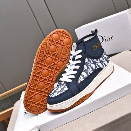 Replica Christian Dior High Top Shoes For Men #1243367 $82.00 USD for Wholesale