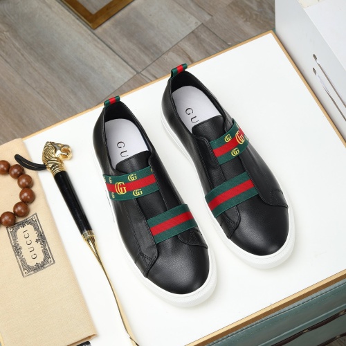 Replica Gucci Casual Shoes For Men #1243407 $82.00 USD for Wholesale