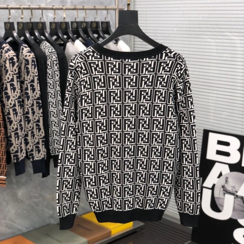 Replica Fendi Sweaters Long Sleeved For Unisex #1243750 $68.00 USD for Wholesale