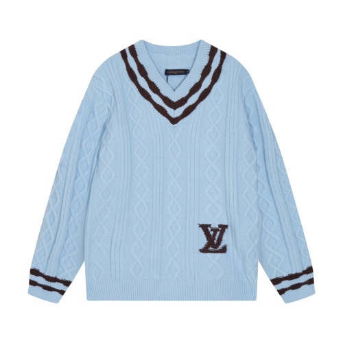 Cheap Louis Vuitton LV Sweaters Long Sleeved For Unisex #1243769, $$76.00 USD On Louis Vuitton LV Sweaters