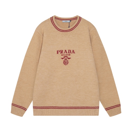 Cheap Prada Sweater Long Sleeved For Unisex #1243790, $$64.00 USD On Prada Sweater