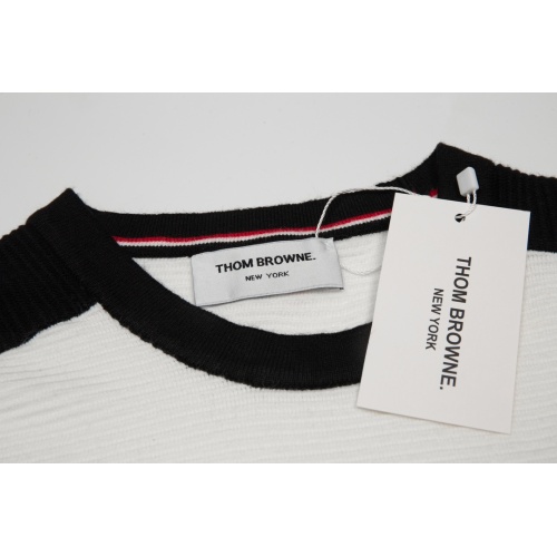 Replica Thom Browne TB Sweaters Long Sleeved For Unisex #1243802 $45.00 USD for Wholesale